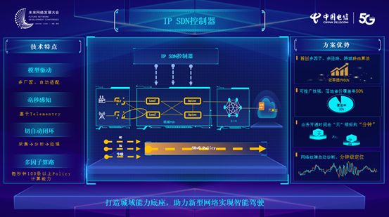 智聯萬物，云啟未來 中國電信多項創新成果閃耀未來網絡發展大會
